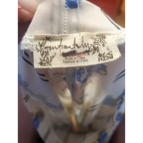 Intimataly Free People Floral Stripe Short Sleeve Stretch Top XXS - Picture 7 of 7